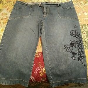 Avenue Capri Jeans